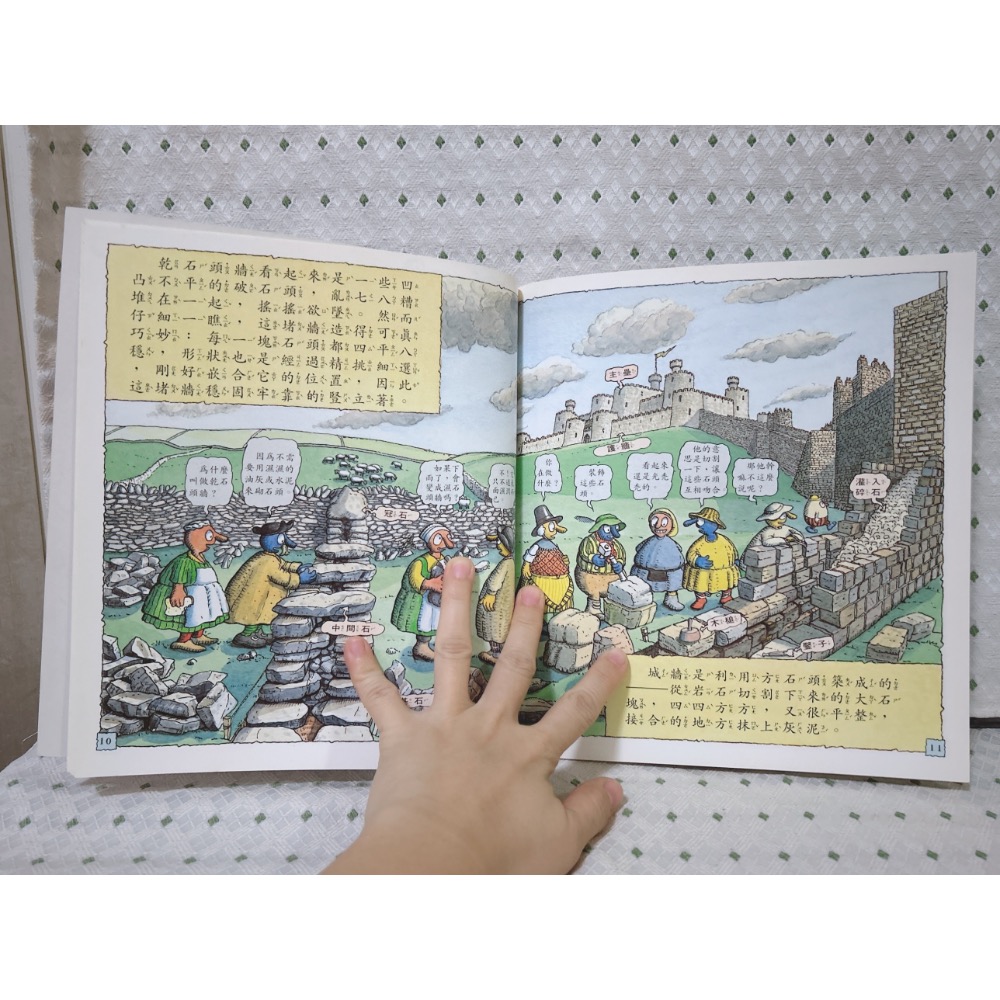 二手繪本童書 你一定會看到一堵牆-細節圖2