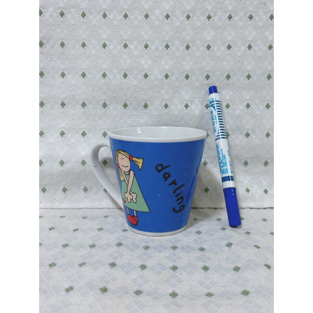 二手 小女孩馬克杯-細節圖2