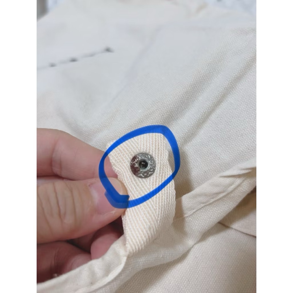 （NG品） 原色帆布提袋 購物袋-細節圖5