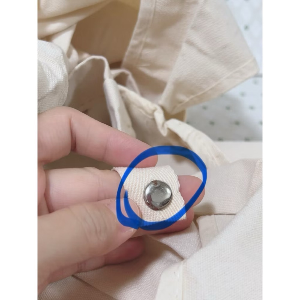 （NG品） 原色帆布提袋 購物袋-細節圖6