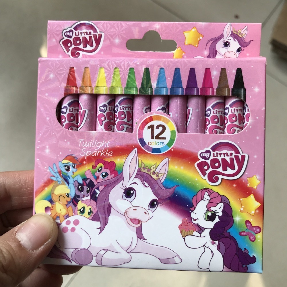 現貨 12色蠟筆 兒童蠟筆 蠟筆 兒童繪畫塗鴉筆 美術用品 獎勵品 小禮物 畫筆 文具 開學禮 著色筆-規格圖1