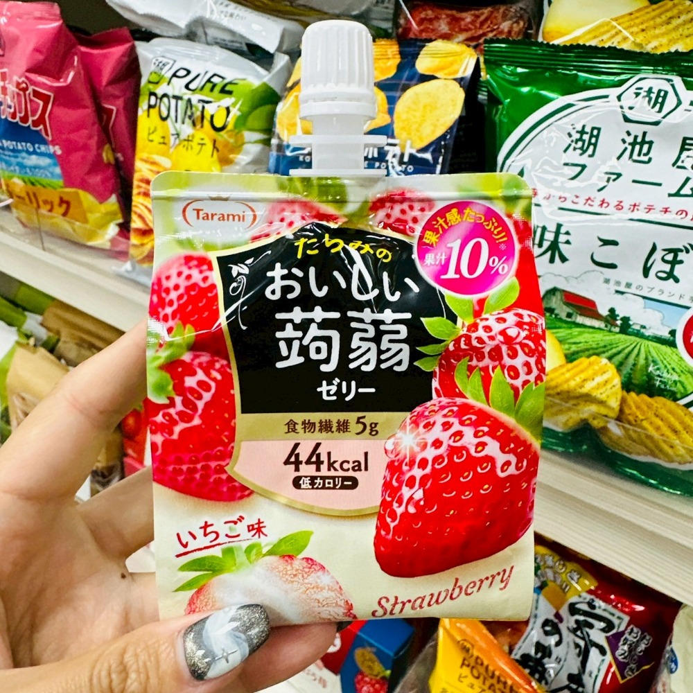 日本 低熱量 Tarami 達樂美 果汁 蒟蒻 果凍 低卡蒟蒻 果凍吸飲 水果凍飲 葡萄 水蜜桃 蘋果 低卡-規格圖1