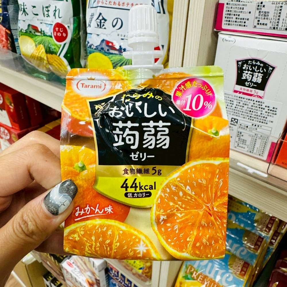 日本 低熱量 Tarami 達樂美 果汁 蒟蒻 果凍 低卡蒟蒻 果凍吸飲 水果凍飲 葡萄 水蜜桃 蘋果 低卡-規格圖1