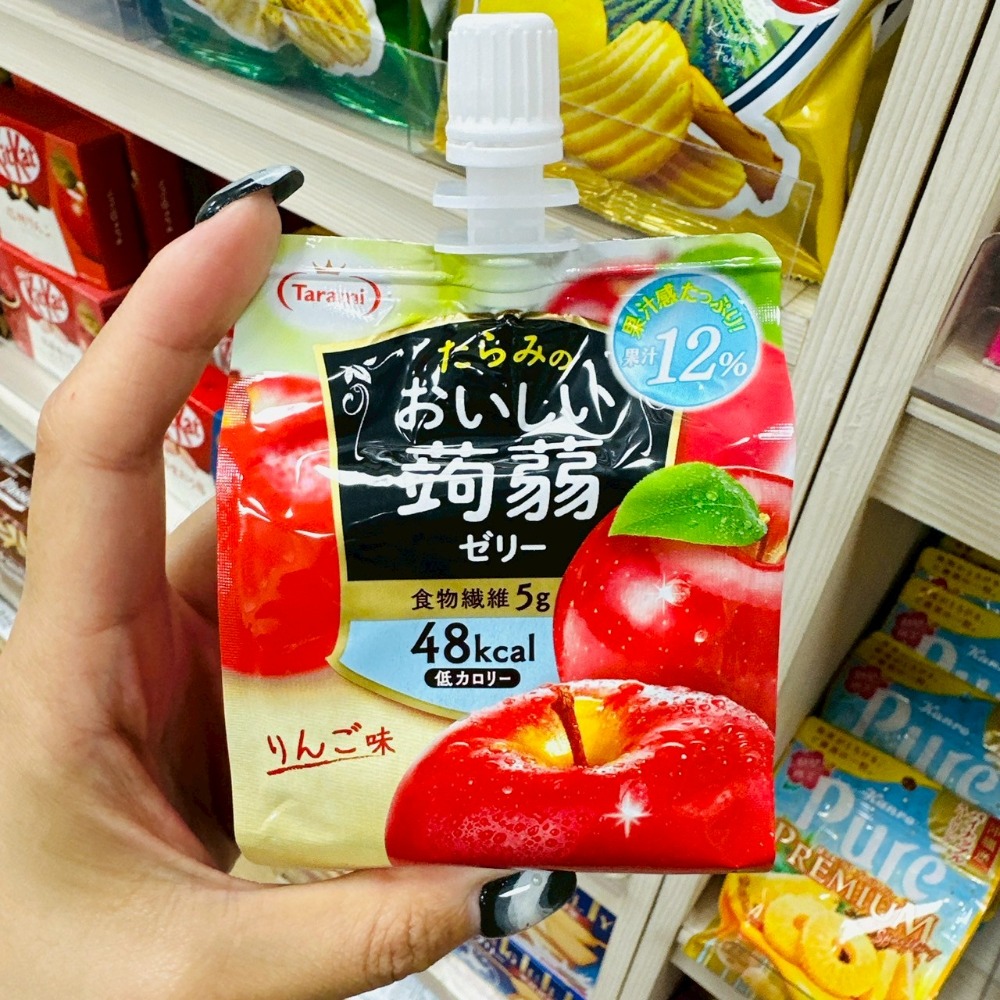 日本 低熱量 Tarami 達樂美 果汁 蒟蒻 果凍 低卡蒟蒻 果凍吸飲 水果凍飲 葡萄 水蜜桃 蘋果 低卡-規格圖1