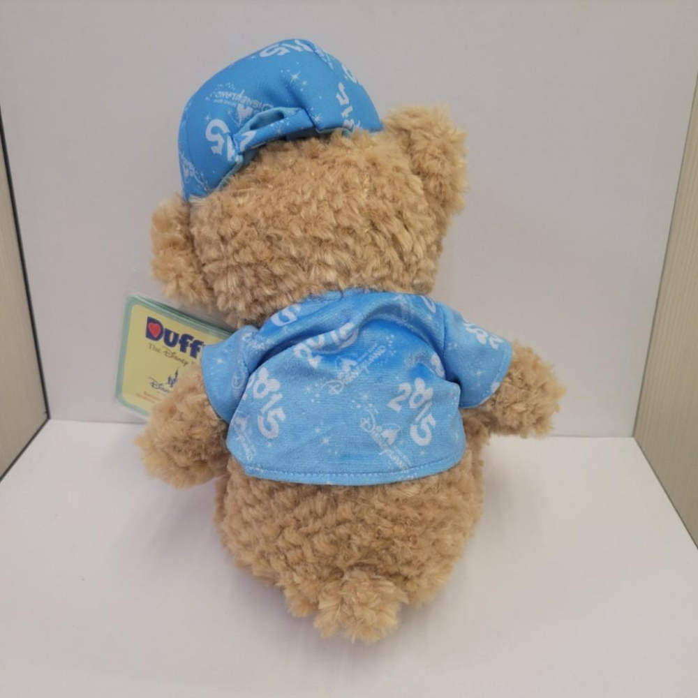 香港迪士尼 2015 達菲 DUFFY 紀念娃娃 SS號 玩偶 公仔 娃娃-細節圖2