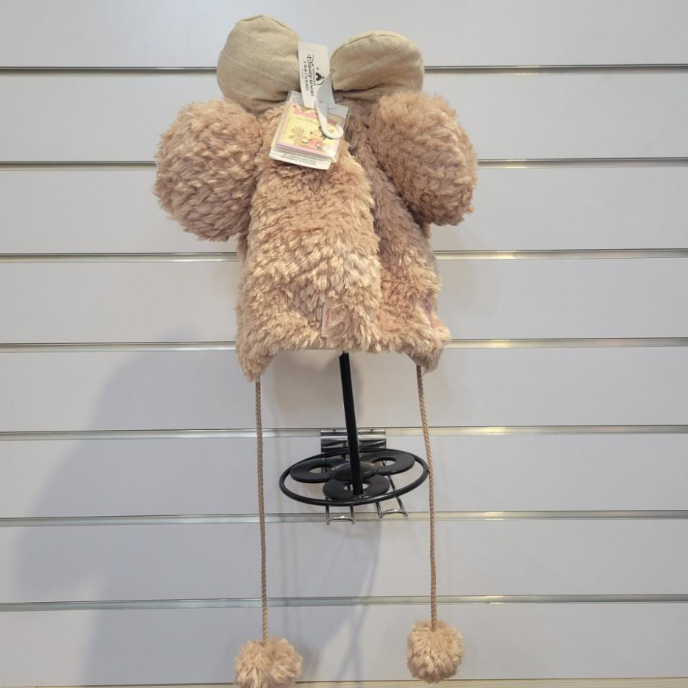 全新現貨 絕對正版 上海迪士尼 雪莉玫 造型帽 帽子 毛絨帽-細節圖2