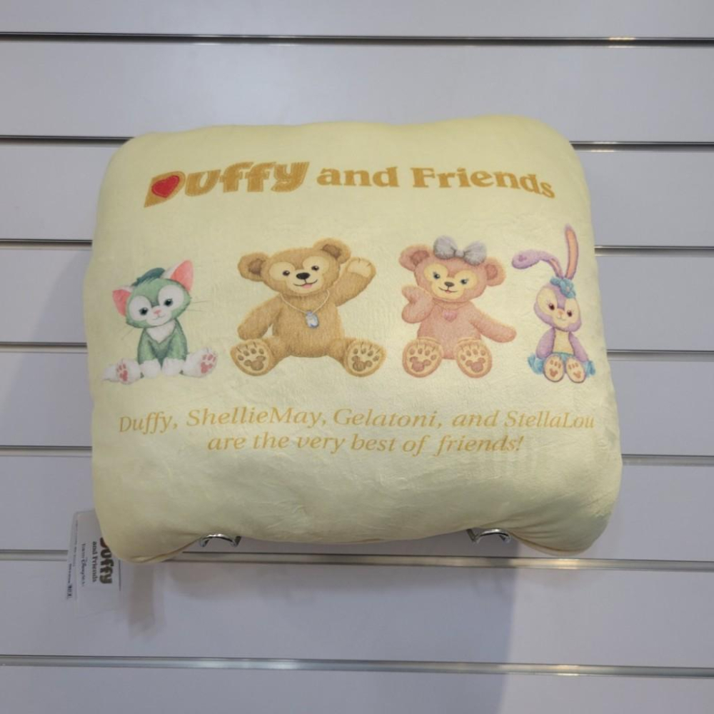 日本迪士尼 東京迪士尼 達菲 雪莉玫 畫家貓 史黛拉 人物靠枕 大頭枕 靠枕-細節圖2