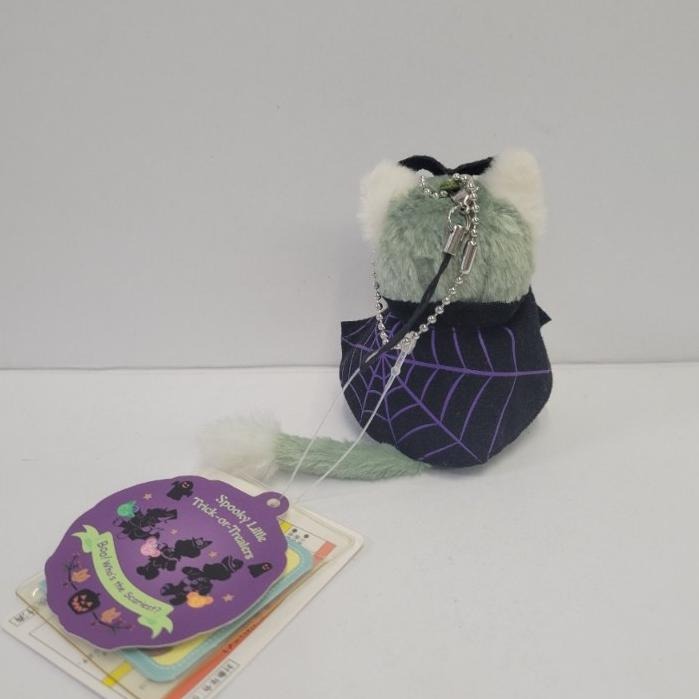 全新 日本 迪士尼 海洋 樂園 2016 萬聖節 吸血鬼 畫家貓 傑拉托尼 傑拉東尼 坐姿吊飾-細節圖3