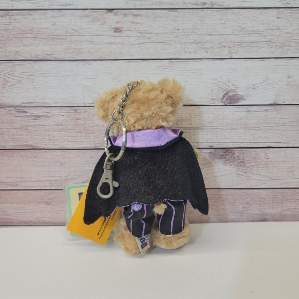 香港迪士尼 絕版 2015 萬聖節 雪莉玫 吊飾 鑰匙圈 B05-細節圖3