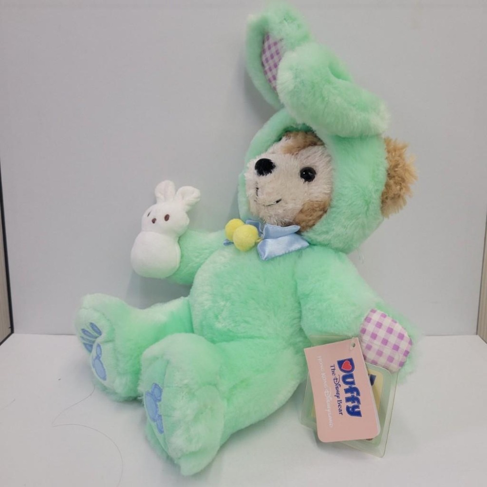 全新 香港 迪士尼 樂園 2017 復活節 達菲 SS 娃娃 公仔 玩偶-細節圖2