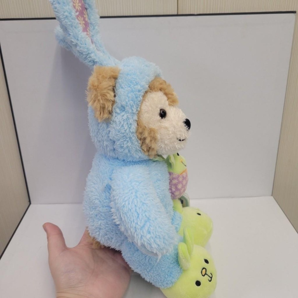 全新 香港 迪士尼 樂園 2019 復活節 達菲 SS 娃娃 公仔 玩偶-細節圖2