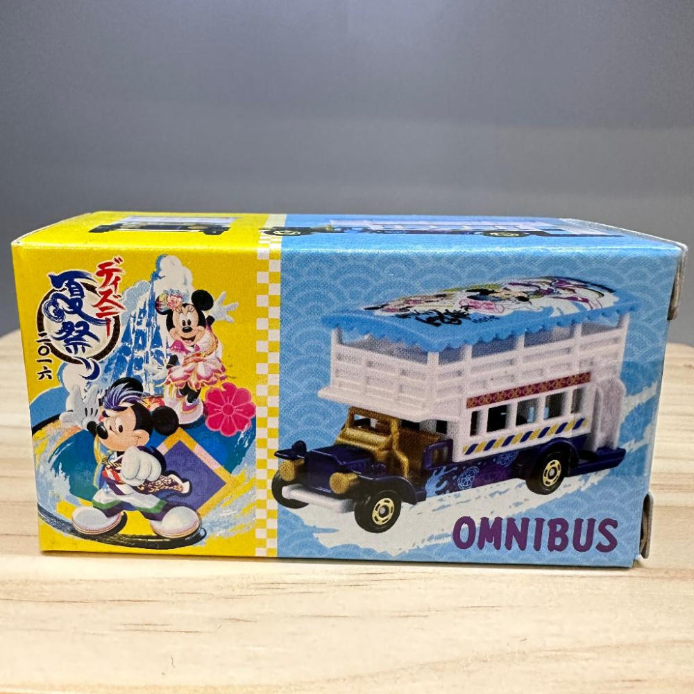日本 Tomica TAKARA TOMY 迪士尼樂園 2016 夏季慶典 黛西跑車 雙層巴士 巴士 《日本玩具屋》-細節圖2