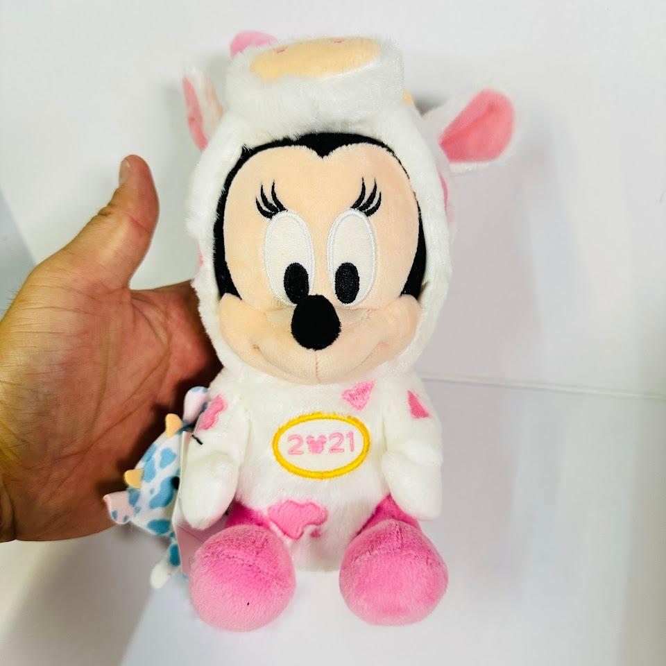 日本 迪士尼 樂園 限定版 牛年 2021年 娃娃 玩偶 子母娃娃 奇奇 蒂蒂 米奇 唐老鴨 黛西 米妮 維尼-細節圖9