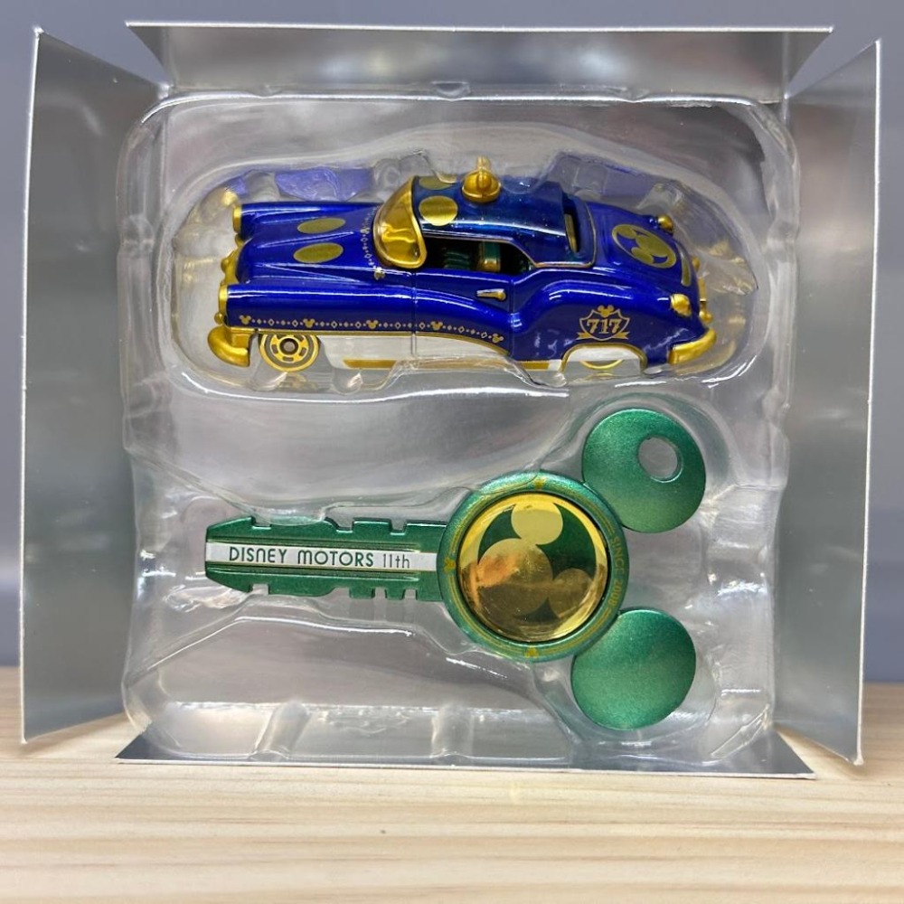 全新 日本 DM 717 特仕車 米奇 老爺車 附鑰匙 TAKARA TOMY Tomica《日本玩具屋》-細節圖3