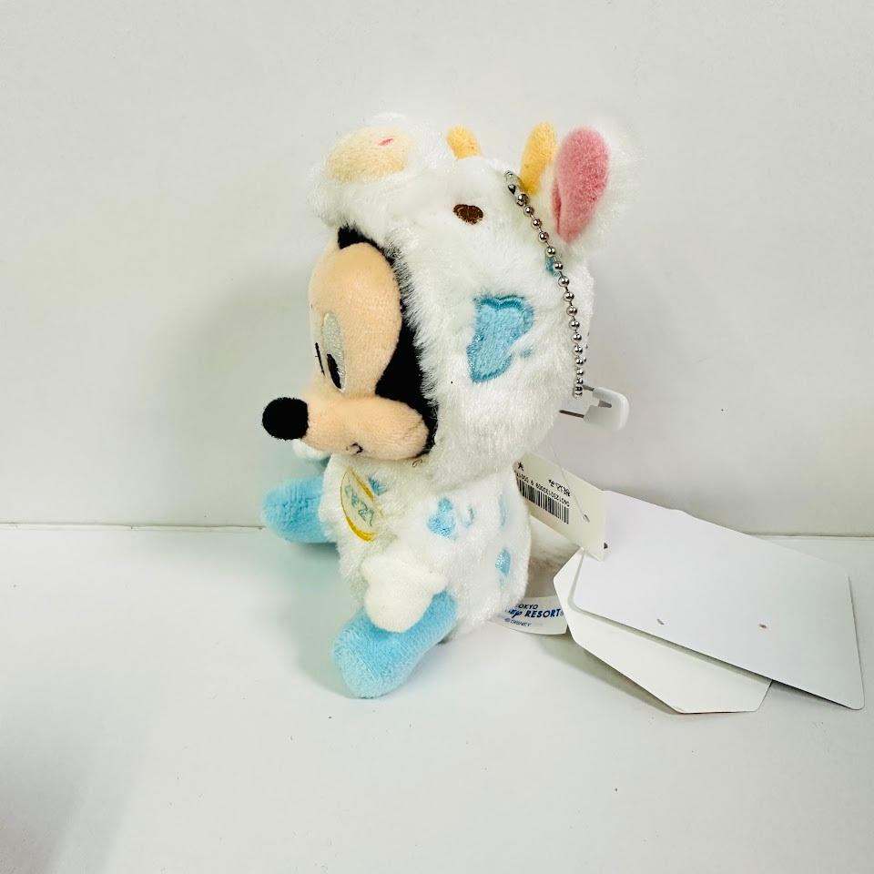 日本 迪士尼 樂園 限定版 牛年 2021年 珠鍊 吊飾 娃娃 奇奇 蒂蒂 米奇 唐老鴨 黛西 米妮 維尼-細節圖3
