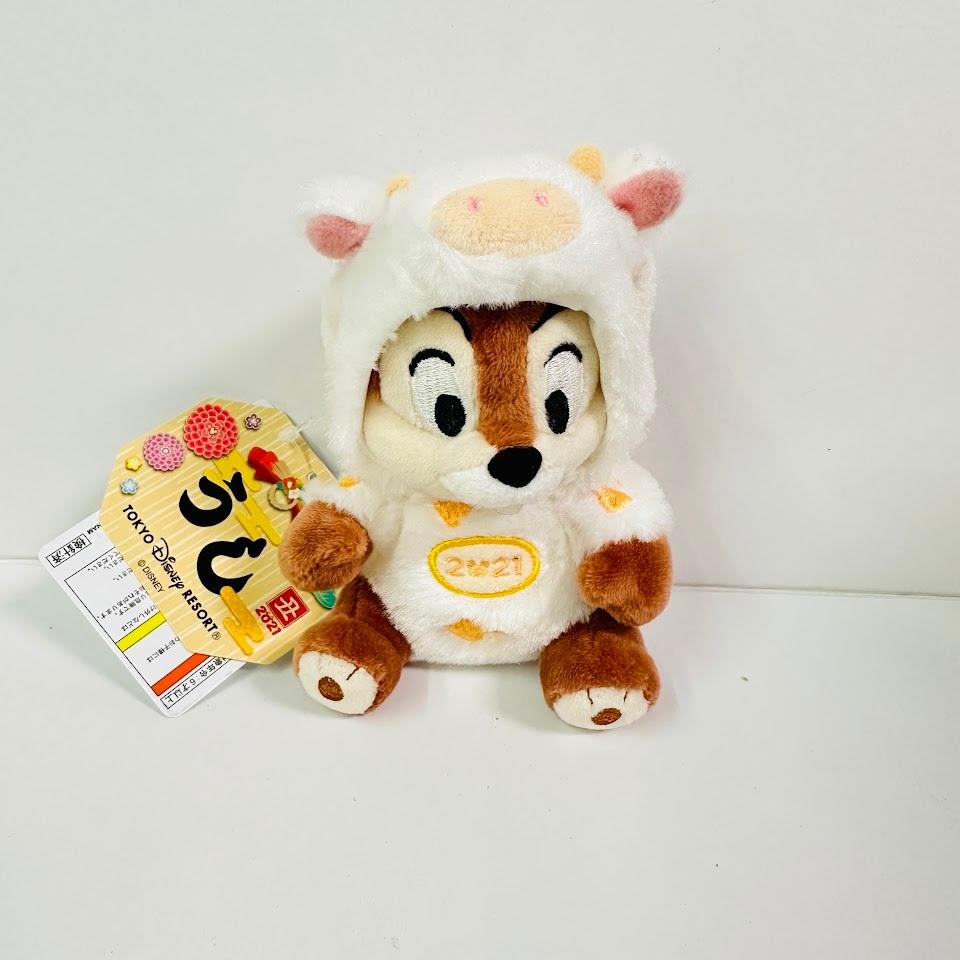 日本 迪士尼 樂園 限定版 牛年 2021年 珠鍊 吊飾 娃娃 奇奇 蒂蒂 米奇 唐老鴨 黛西 米妮 維尼-細節圖4