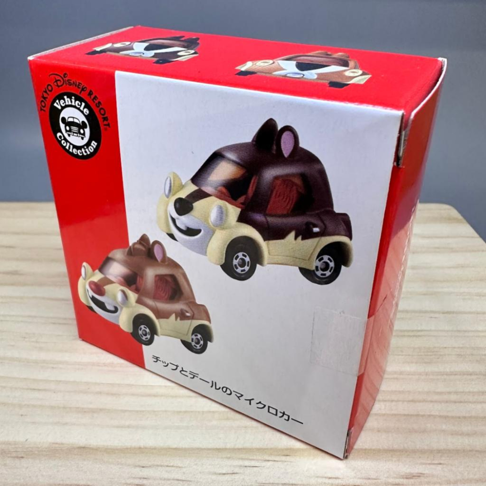 全新 現貨 日本 正版 東京 迪士尼樂園 奇奇蒂蒂 TAKARA TOMY Tomica 《日本玩具屋》-細節圖2