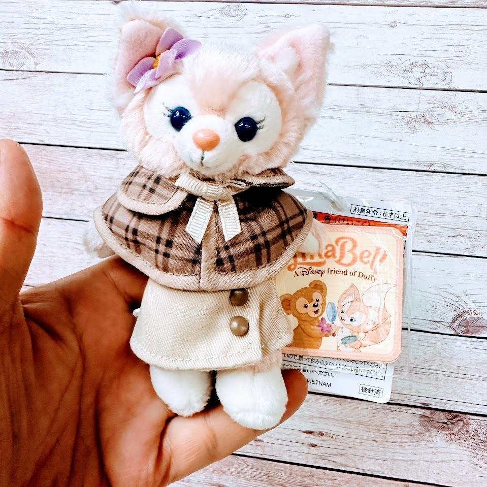 日本 迪士尼海洋園區正版 玲娜貝兒 linabell 聖誕節 冬季限定 珠鍊吊飾 站姿吊飾 【S001】-細節圖2