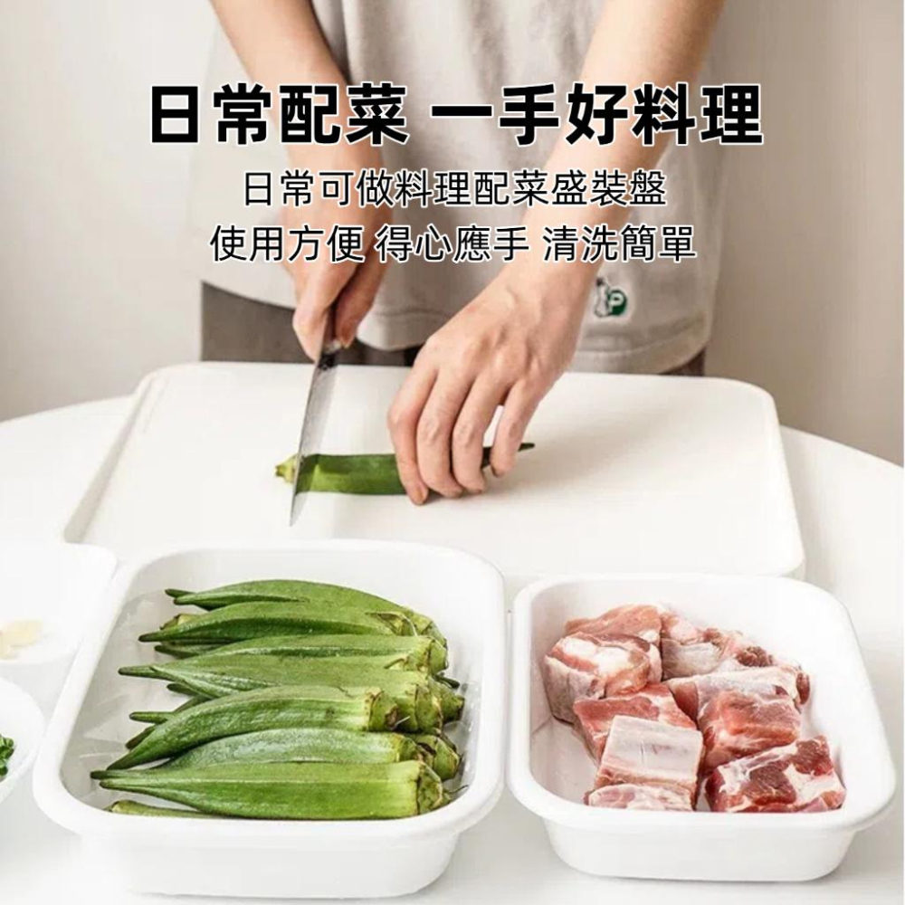 【小薰選品】日本製 NAKAYA 料理盤 可微波餐盤 備料盤 小菜盤 水果盤 長方盤 正方盤 料理盤 分料盤-細節圖2