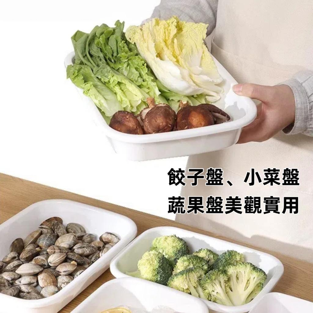 【小薰選品】日本製 NAKAYA 料理盤 可微波餐盤 備料盤 小菜盤 水果盤 長方盤 正方盤 料理盤 分料盤-細節圖4