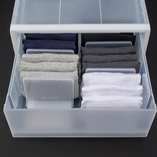 【小薰選品】日本製 INOMATA 可連結 分隔板 儲物櫃分隔板 衣物分隔板 抽屜隔板 衣櫃收納 分隔收納-細節圖4