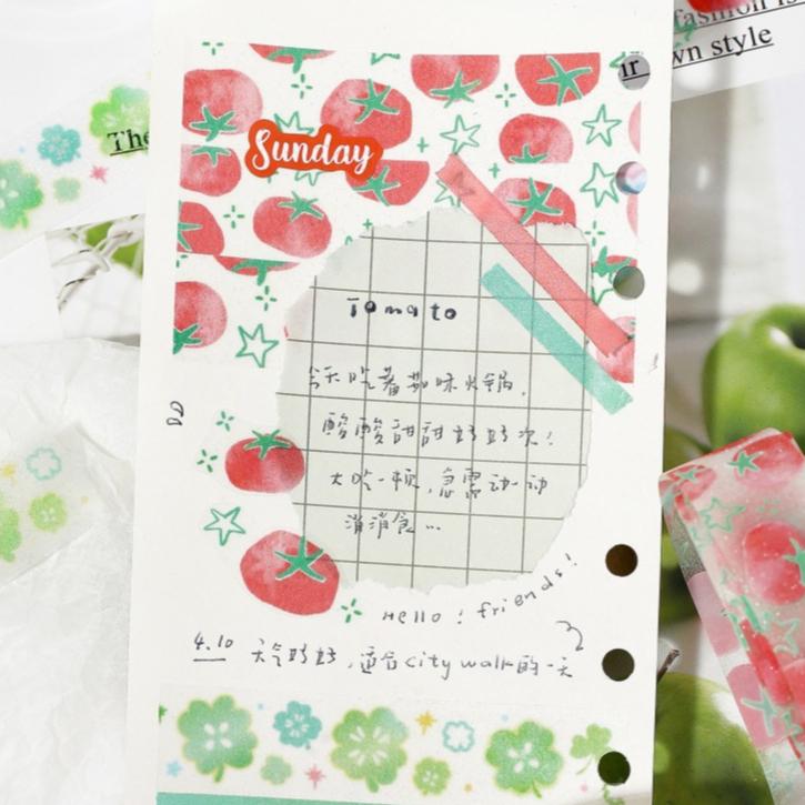 【小薰選品】台灣現貨 輕柔甜夢曲系列 信的戀人 貼紙 膠帶 手帳素材 拼貼 裝飾 貼紙手帳 DIY 拼貼素材貼-細節圖6