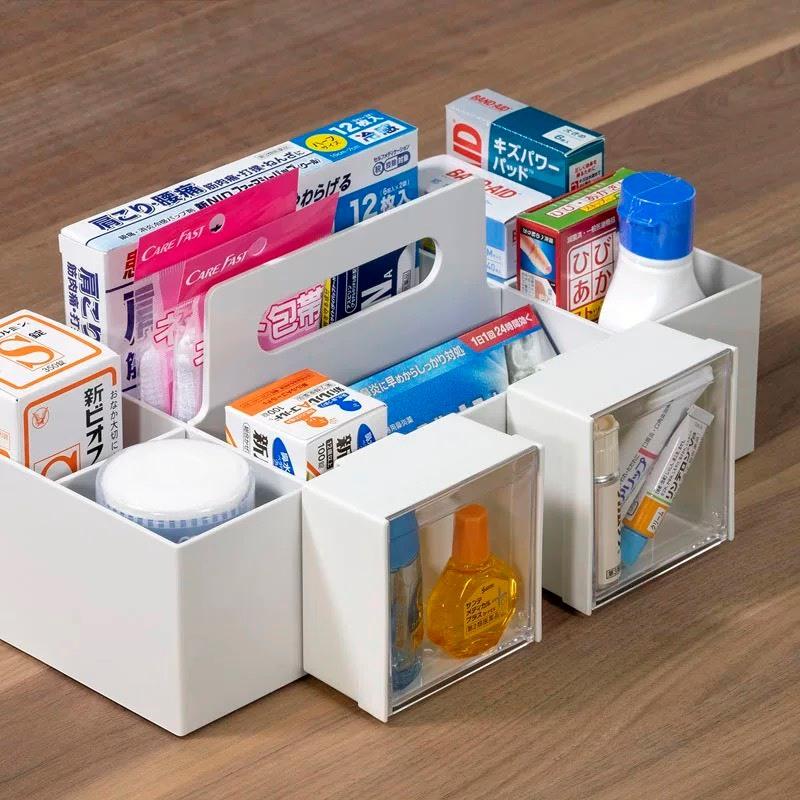 【小薰選品】INOMATA 日本製 磁吸 磁鐵 萬用 掀蓋 小物收納盒 磁吸收納盒 文具收納 收納盒 透明收納 飾品-細節圖2