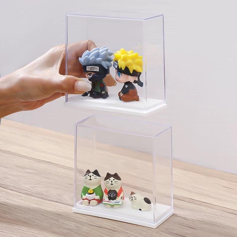 【小薰選品】日本製 INOMATA 徽章 杯墊 公仔 咕卡 立牌 置物盒 展示架 收納盒 展示盒 收藏盒 壓克力展示架-細節圖6