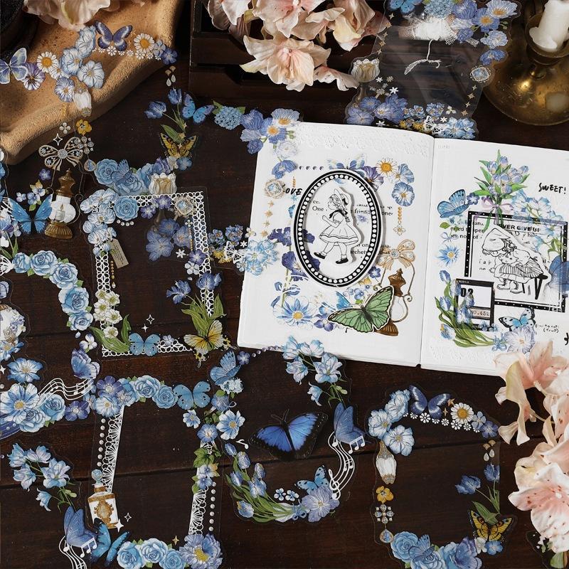 【小薰選品】Infeel.Me 花窗記系列 台灣現貨 花邊拼貼 貼紙 DIY邊框裝飾貼 裝飾貼紙 手帳貼紙 邊框素材-細節圖3