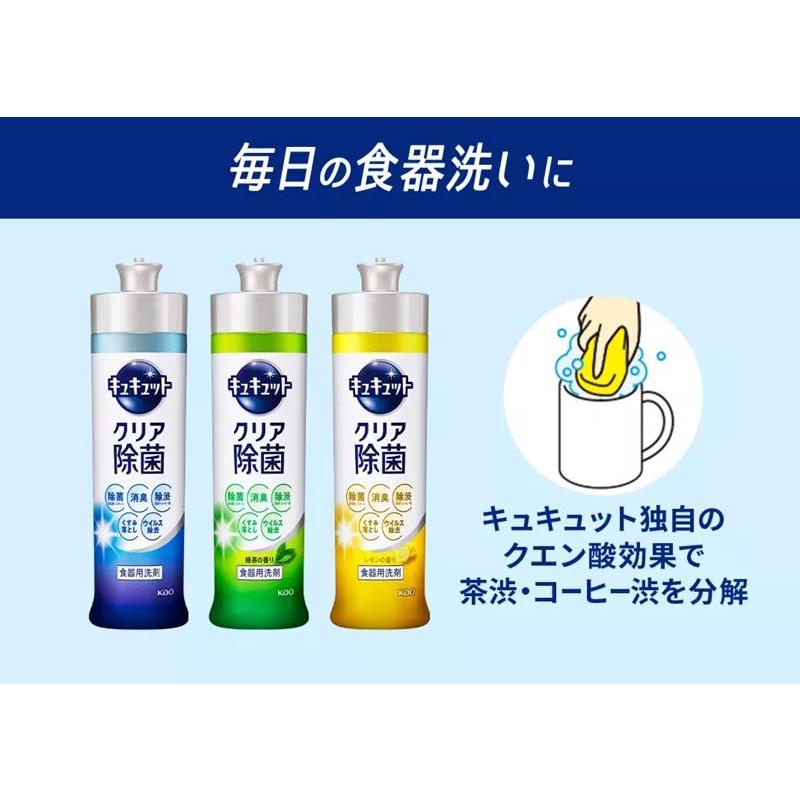 【小薰選品】最新版 日本 花王 KAO Cucute 溫和 護手 珂珂透 超濃縮 洗碗精 230ml-細節圖4