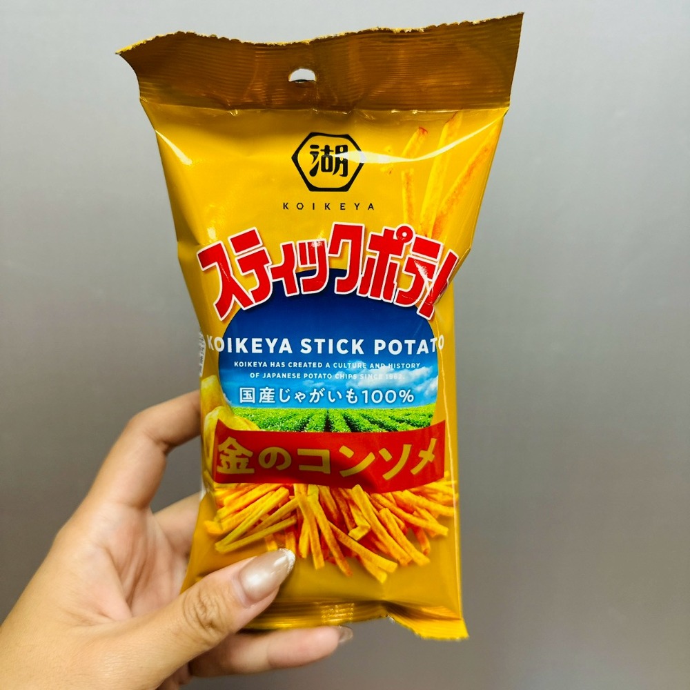 日本 現貨 KOIKEYA 湖池屋 PURE POTATO 洋芋片 海苔 岩鹽 蔬菜 餅乾 厚切洋芋片-規格圖1