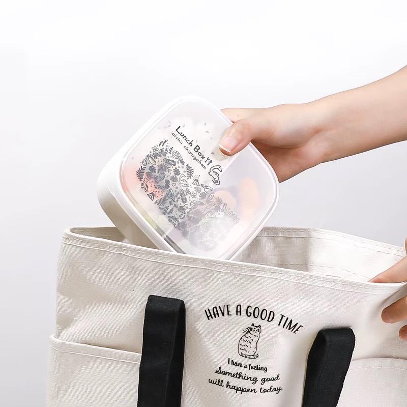 日本製 NAKAYA 分格 便當盒 微波便當盒 環保餐盒 餐盒 分隔餐盒 分隔保鮮盒 保鮮盒 密封盒-細節圖3