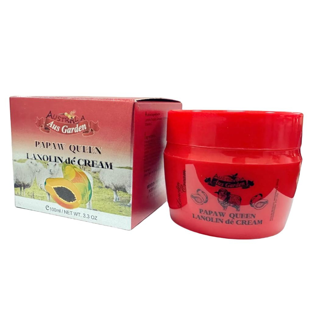 澳洲 AUS LIFE 澳思萊 紅牌 綿羊油 木瓜霜 萬用霜 木瓜雙 100ml-細節圖2