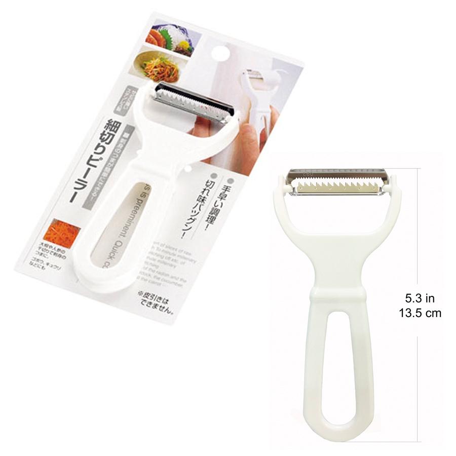 日本製 ECHO 細切刨絲器 刨絲刀 蔬菜刨絲器 細絲刨刀 刮皮器 削皮器 削蔬果皮 刨絲器-細節圖3