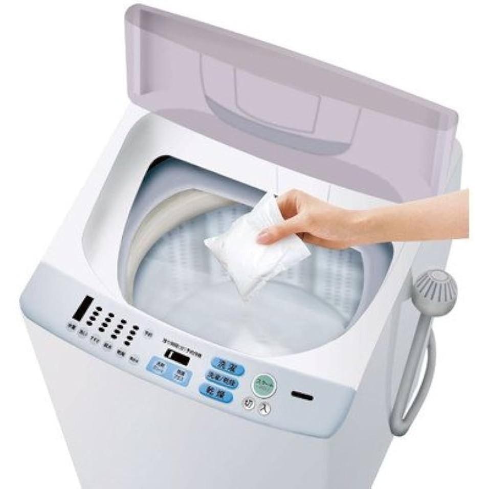 日本 紀陽 日本製 不動化學 綠茶除臭 洗衣機 洗衣槽 清潔粉 清潔劑 100g-細節圖4