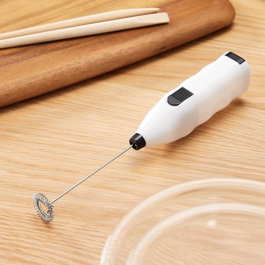 日本 Echo 電動 奶泡器 手持 簡易 打奶泡 攪拌器 電動攪拌器-細節圖3