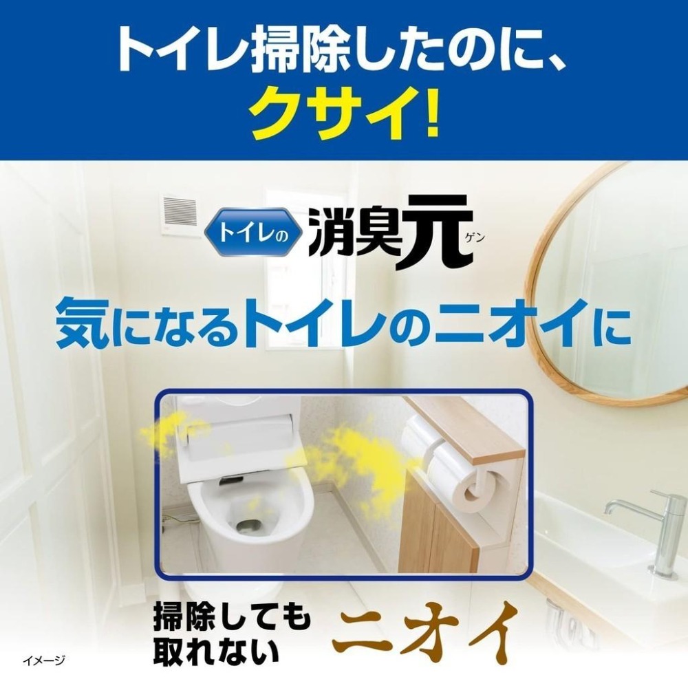 日本 小林製藥 浴室 廁所 專用 消臭元 空氣 室內芳香劑 消臭 除臭 浴廁 芳香劑-細節圖3