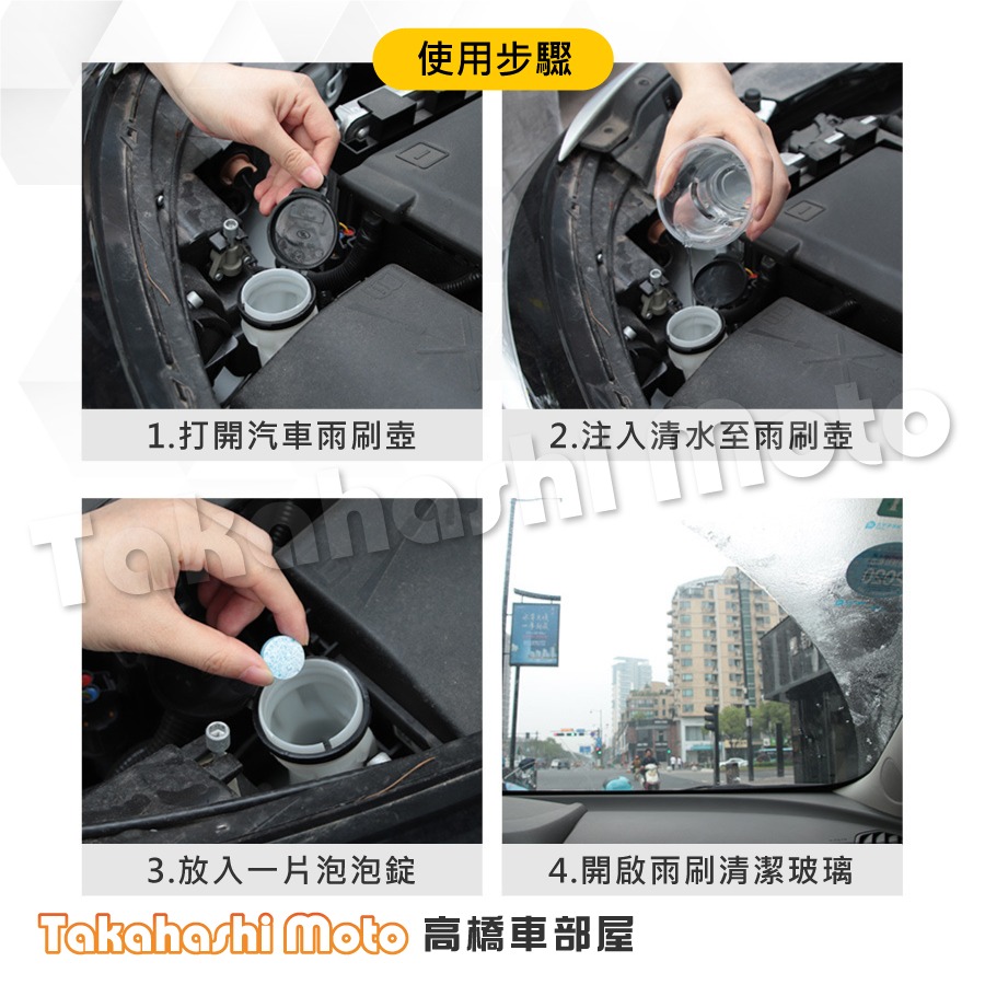 【一錠搞定】 超濃縮 雨刷精錠 玻璃清洗劑 洗車精 玻璃水 雨刷精發泡錠 清潔片 發泡片 發泡錠 雨刷 汽車用品-細節圖8