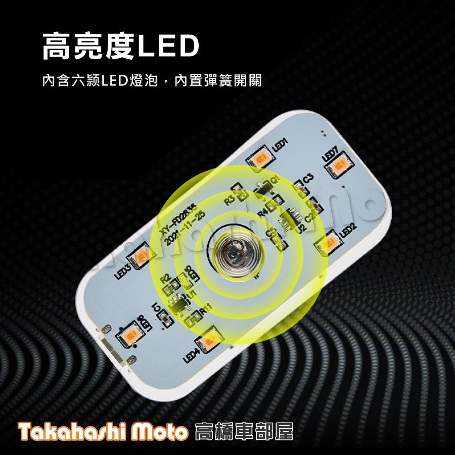 【USB供電】 汽車氣氛燈 車廂置物燈 車廂感應燈 機車車廂燈 機車置物箱燈 車內氣氛燈 手套箱燈 置物燈 氛圍燈-細節圖7