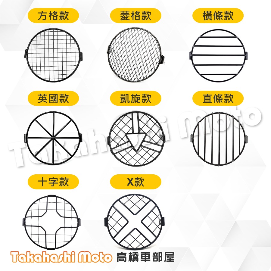 【復古風格】 大燈罩 復古燈罩 大燈護網 大燈網罩 復古大燈罩 大燈網 柵欄燈罩 大燈燈罩 MY 野狼 KTR 雲豹-細節圖7