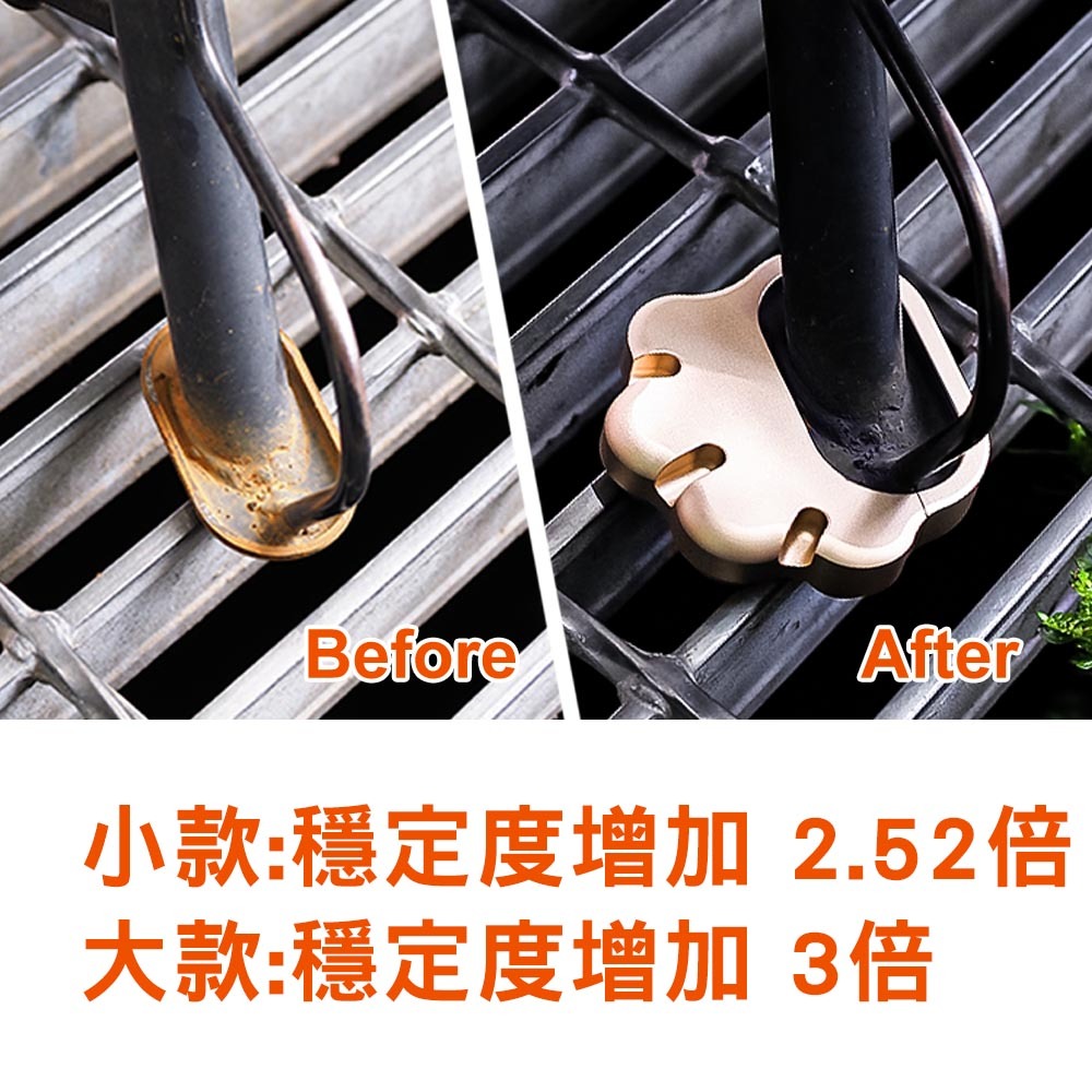 【A＼O 鋁合金側柱加大座】增厚底座 狗掌款 GOGORO 2/3 YAMAHA EC-05 情人節禮物 送禮-細節圖2