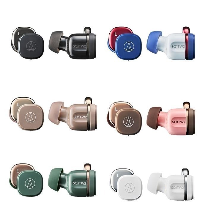 鐵三角 ATH-SQ1TW2  (贈收納袋) 防水真無線耳機 公司貨一年保固-細節圖2