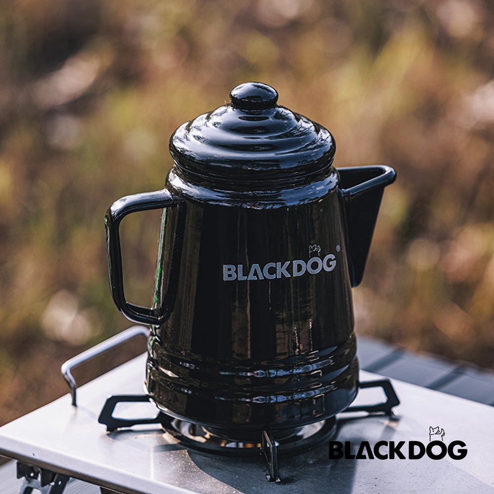 【Blackdog】黑化輕奢琺瑯咖啡壺2L | YC011 台灣總代理公司貨-細節圖4