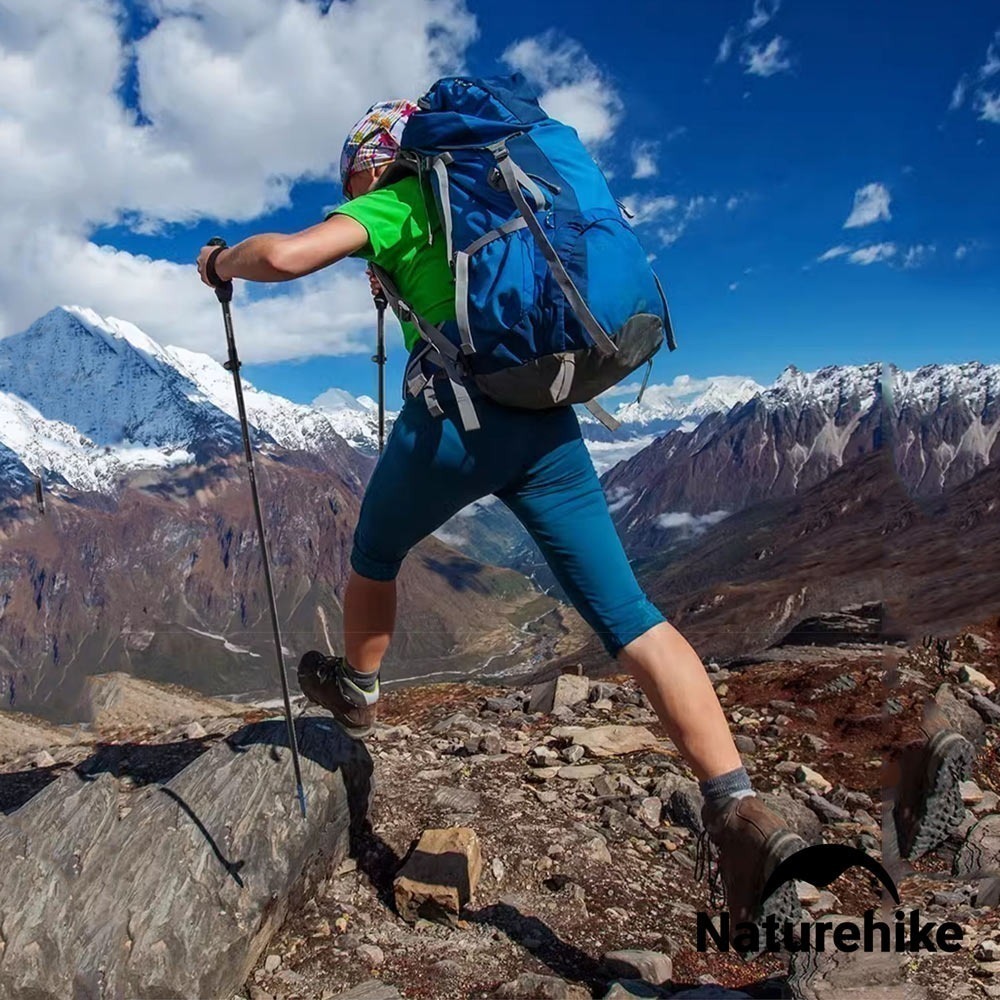 【Naturehike】長風EXT碳纖維五節折疊登山杖  D010-Z ｜台灣總代理公司貨-細節圖2