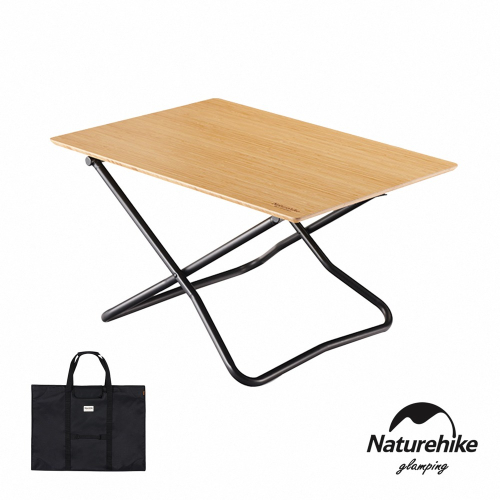 【Naturehike】竹製簡易折疊桌 JU012 ｜台灣總代理公司貨