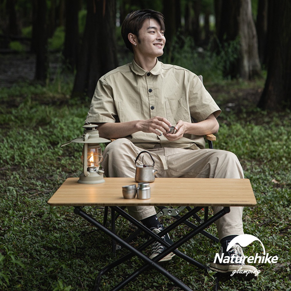 【Naturehike】竹製簡易折疊桌 JU012 ｜台灣總代理公司貨-細節圖3