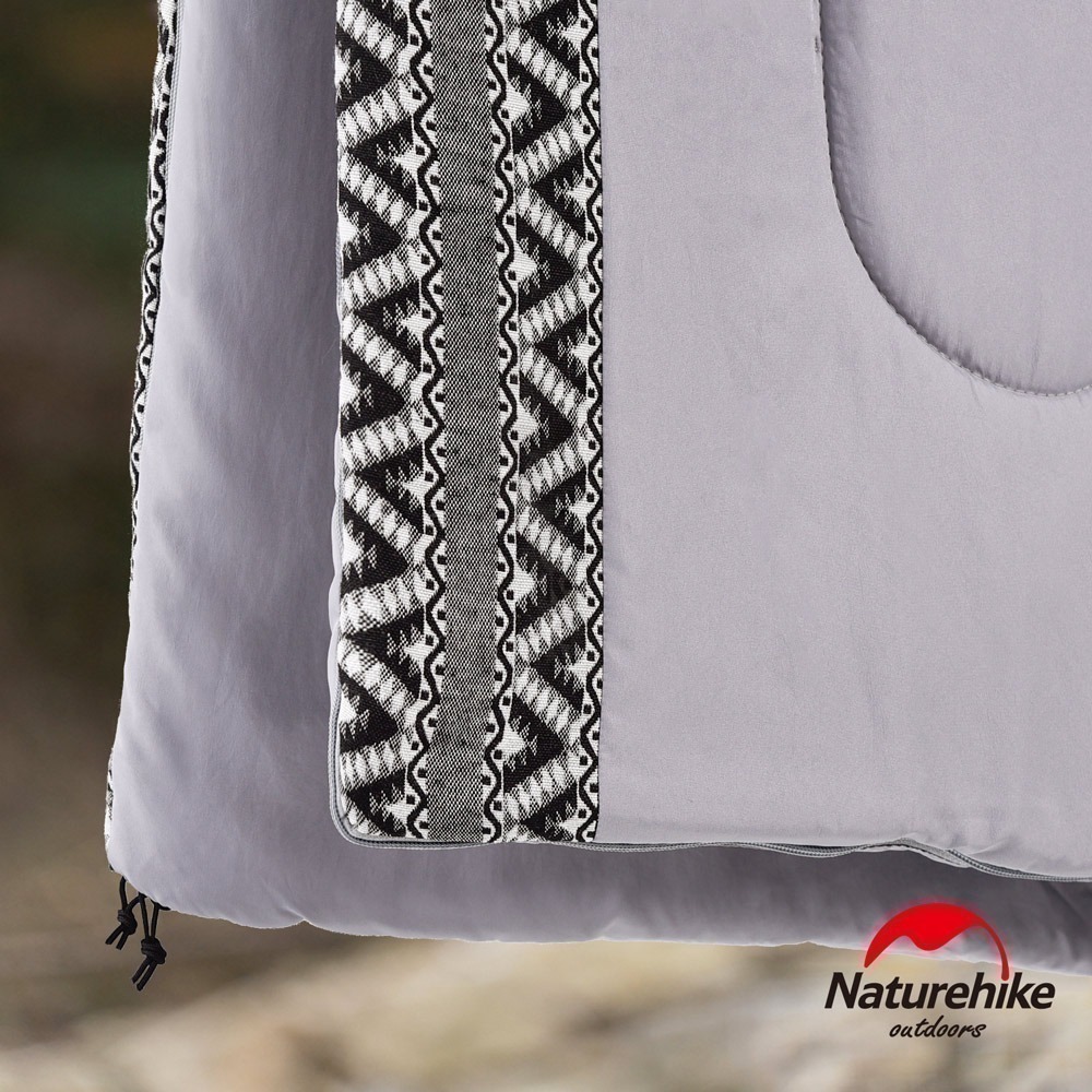 【Naturehike】L150質感圖騰透氣可機洗信封睡袋 標準款 台灣總代理公司貨-細節圖10