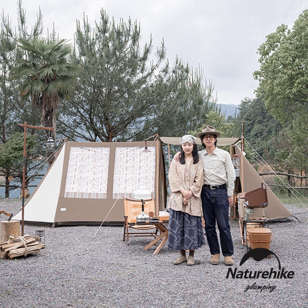 【Naturehike】漢摩拉比 一室一廳棉布帳篷 2-3人 CH001 ｜台灣總代理公司貨-細節圖3