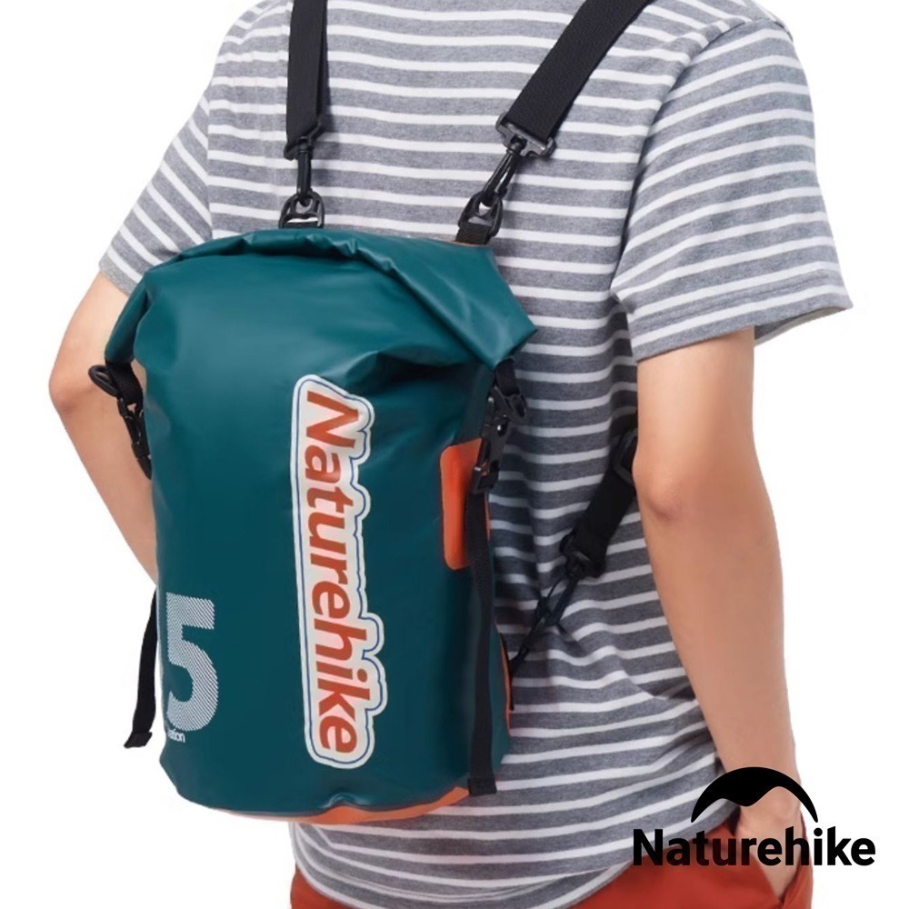 【Naturehike】 乾濕分離輕量防水背包 10L/15L BS017 ｜台灣總代理公司貨-細節圖3
