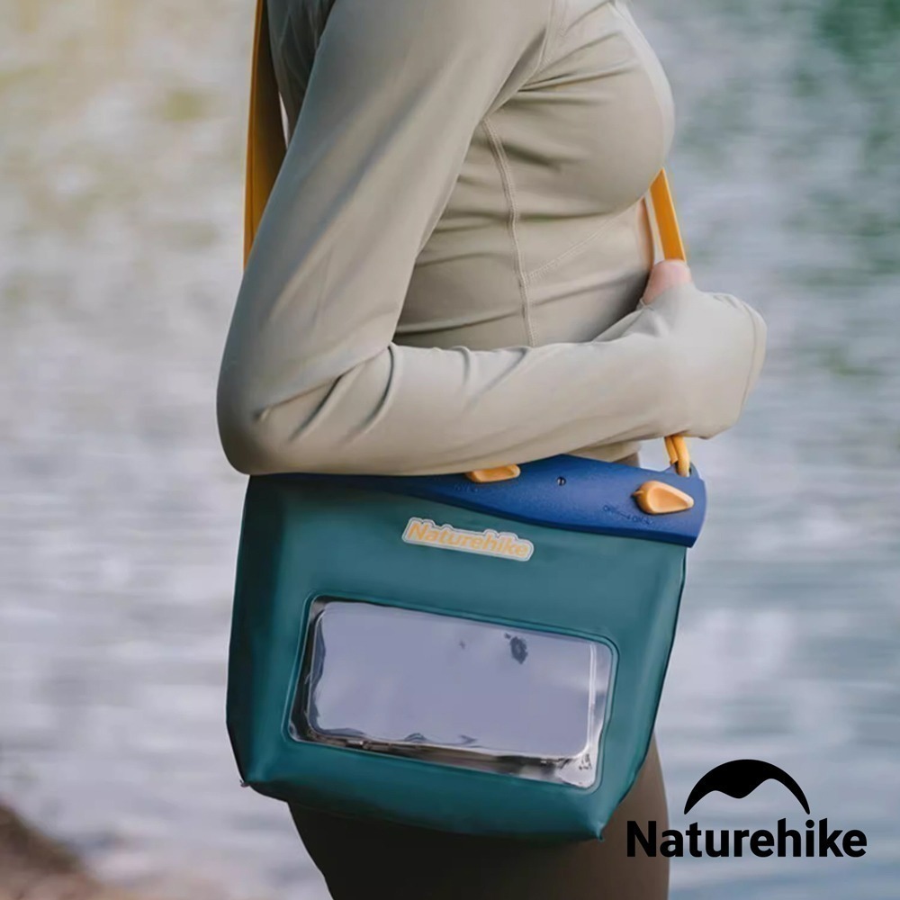 【Naturehike】清漾 多功能輕量防水單肩包 防水袋 戲水 BS016｜台灣總代理公司貨-細節圖2